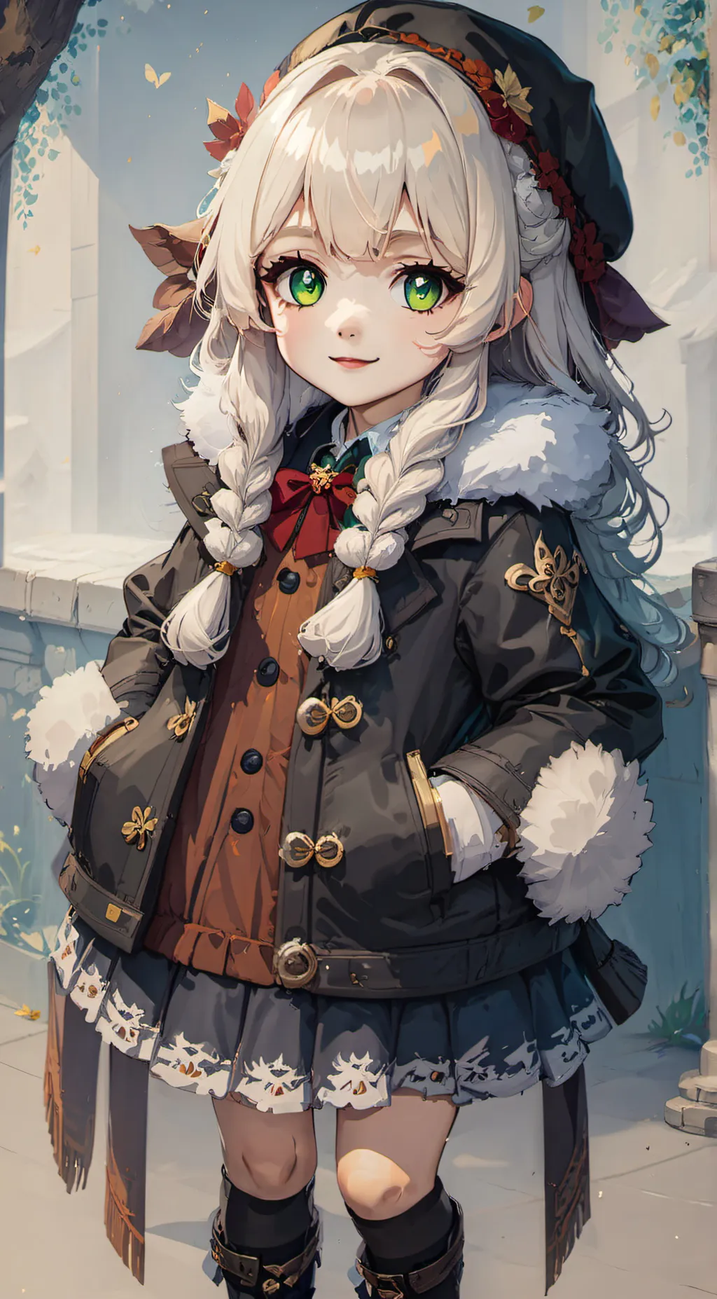 ai character: Kat background