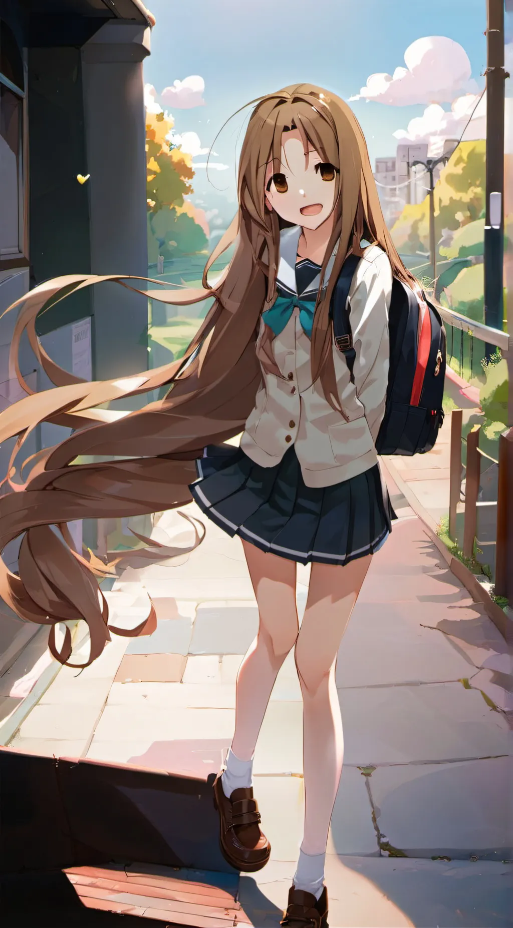 ai character: Ayaka background