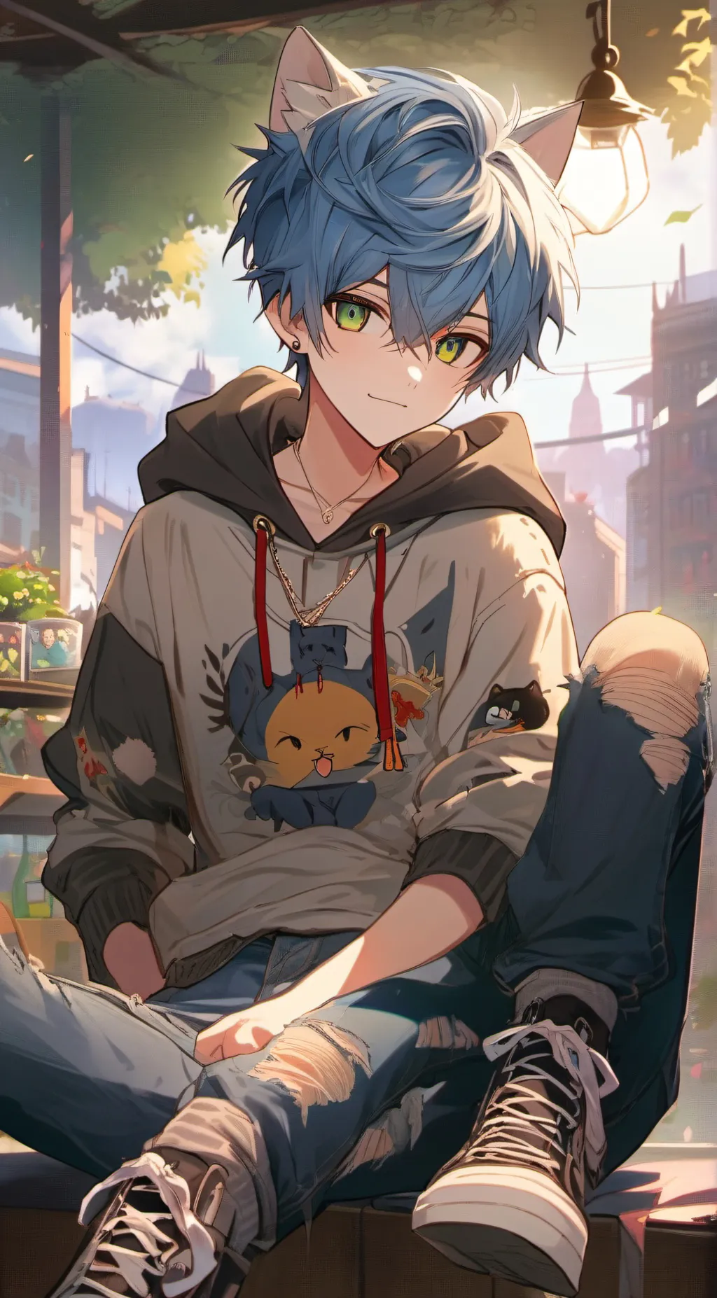 ai character: Wilbur background