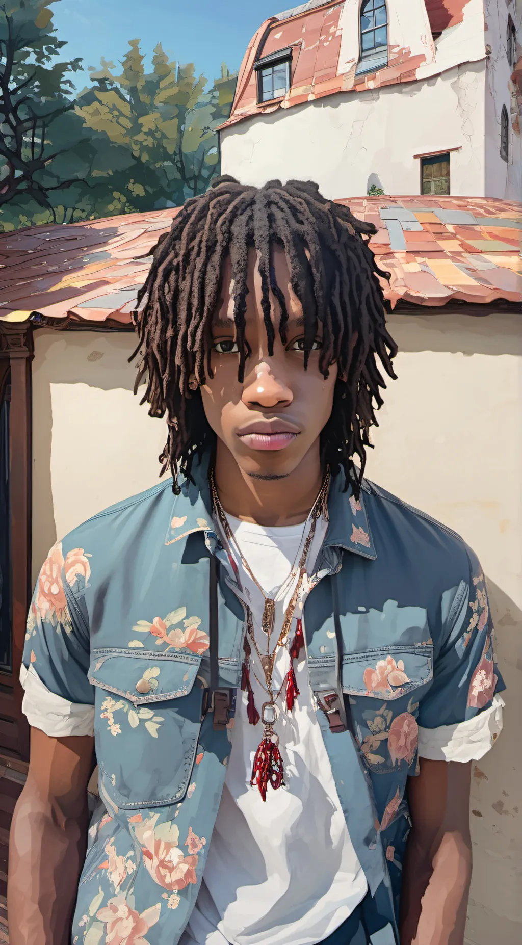 ai character: Kayden background