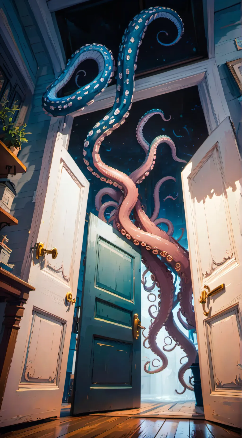 ai character: tenticals background