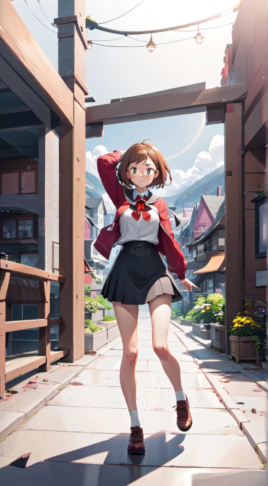 ai character: Ochaco Uraraka background
