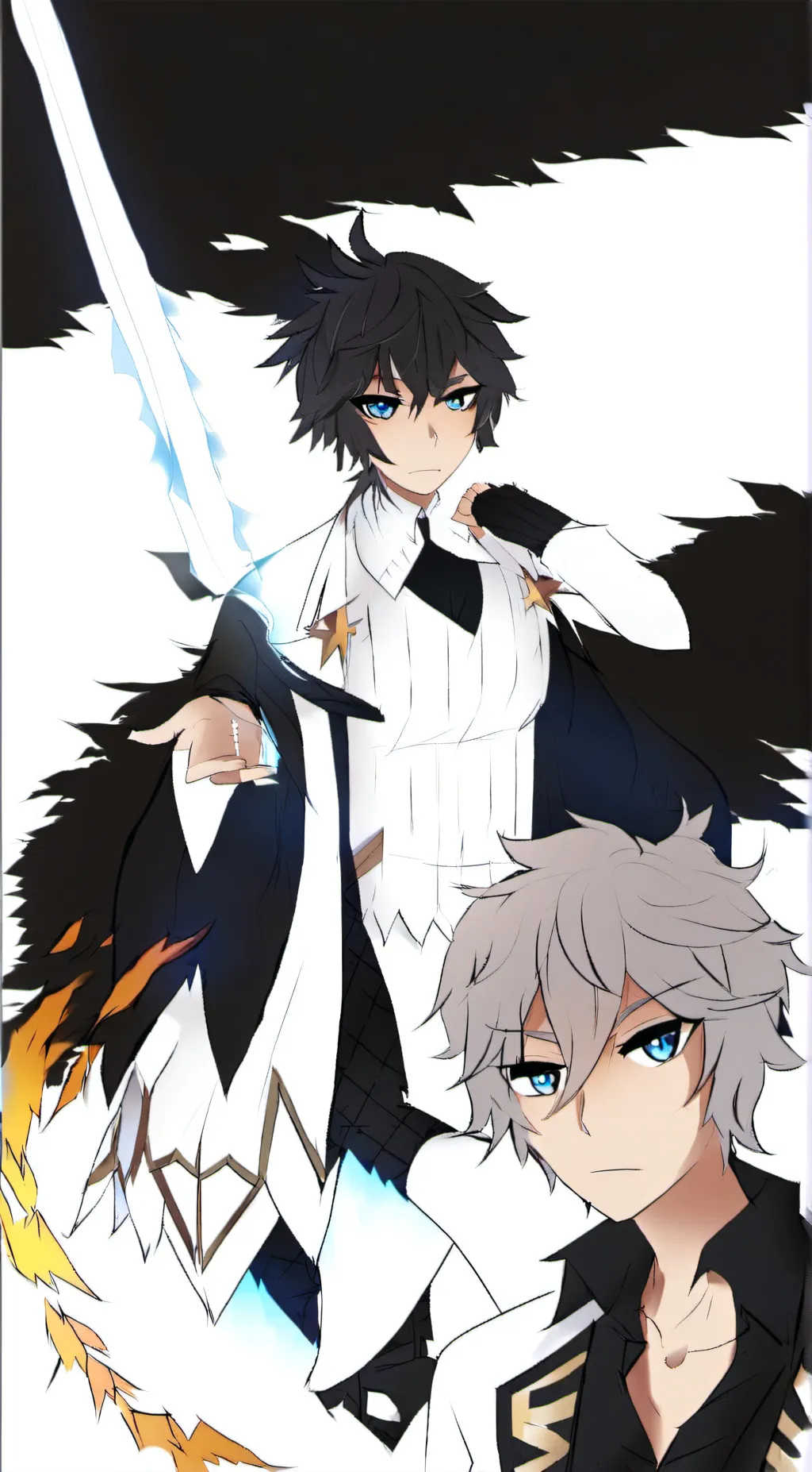 ai character: lumine and kody #2 background