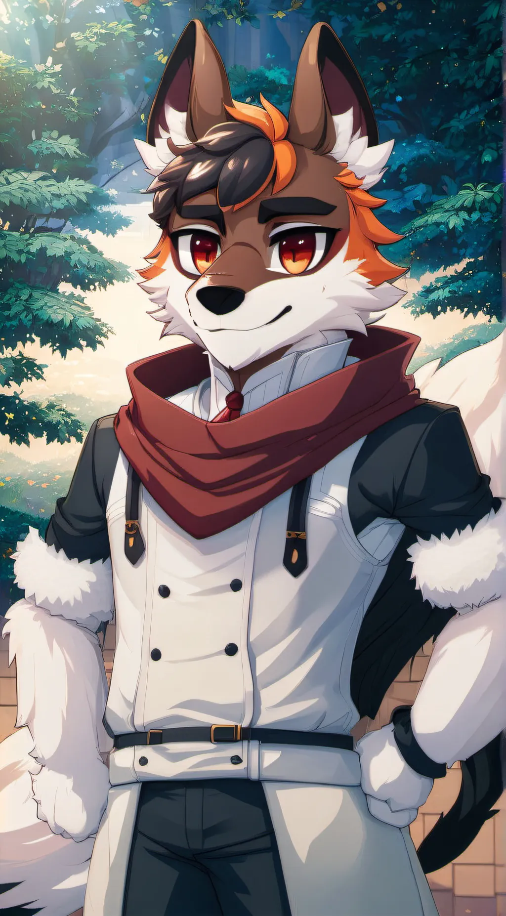 ai character: Nickeless background