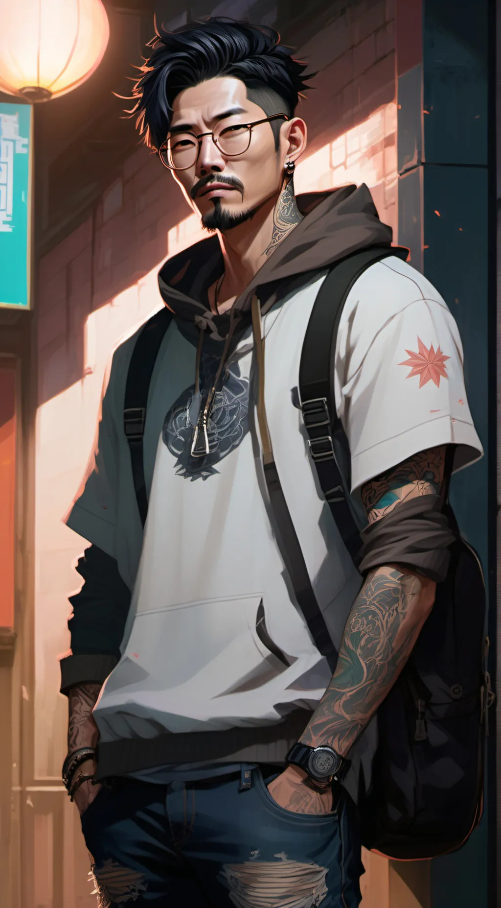 ai character: Lien background