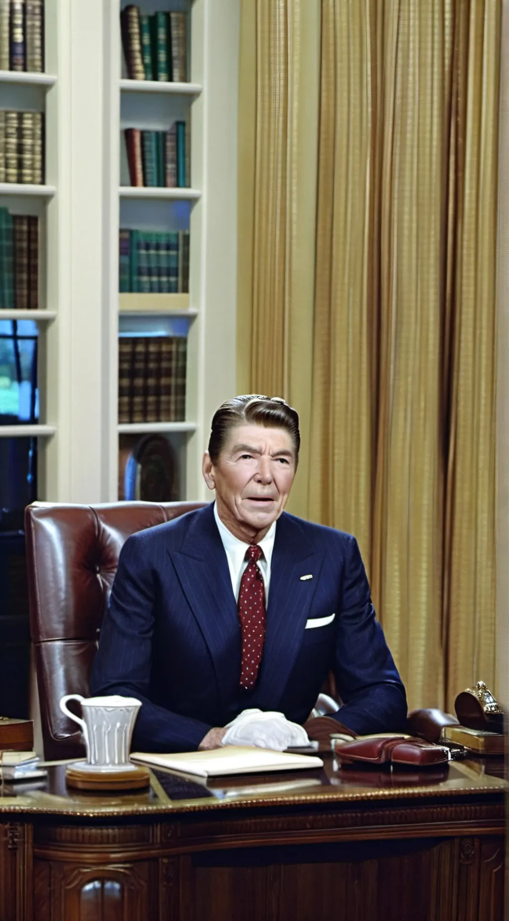 Talkie AI - Chat with Ronald Reagan 