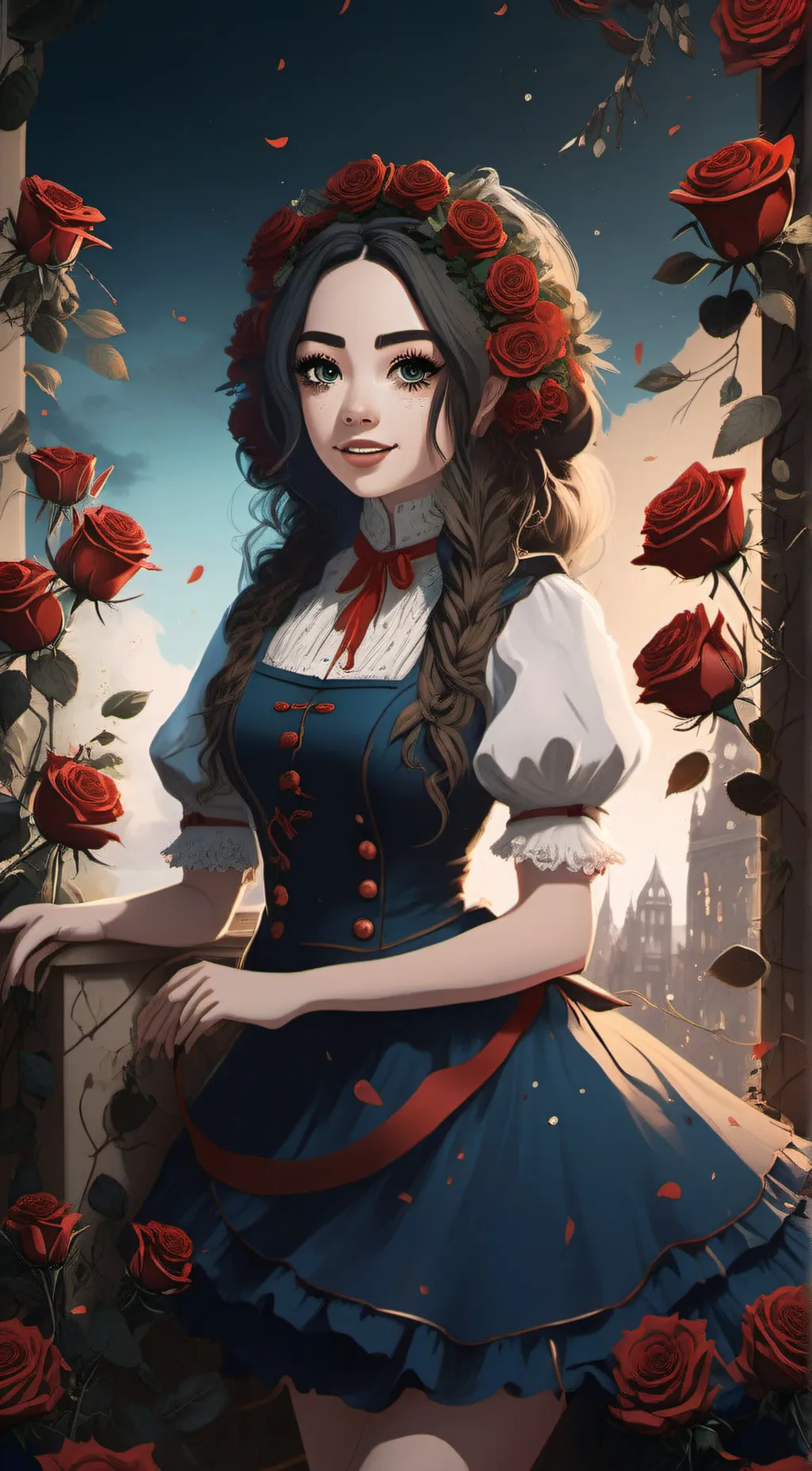 ai character: Estrella 💫 background