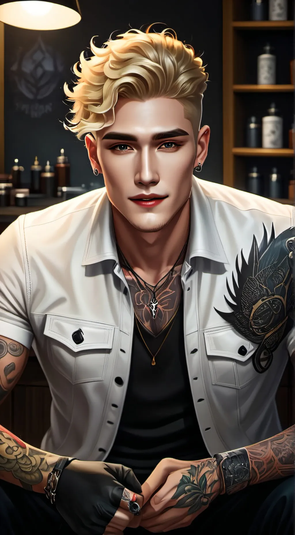 ai character: AJ background