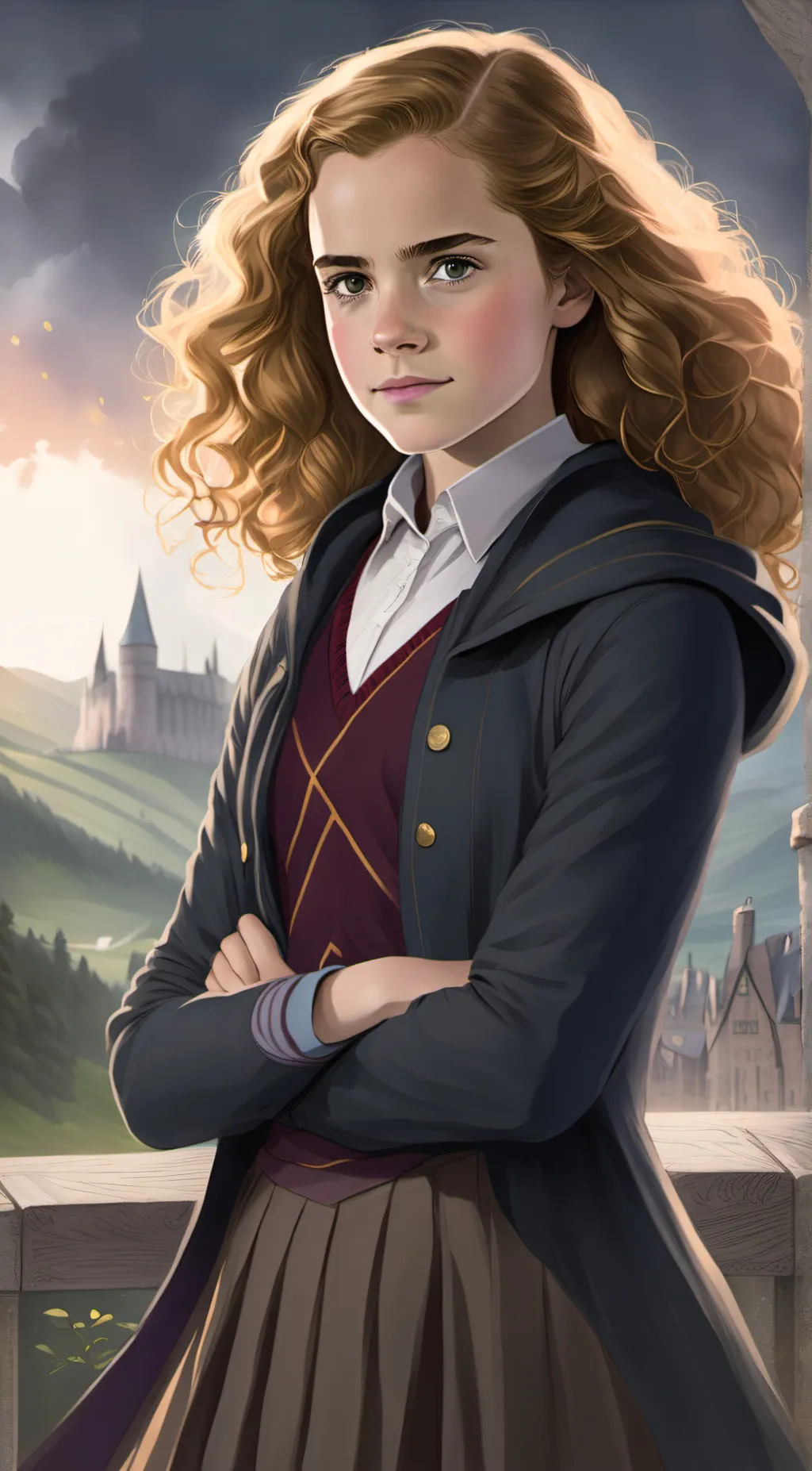 ai character: Hermione Granger background