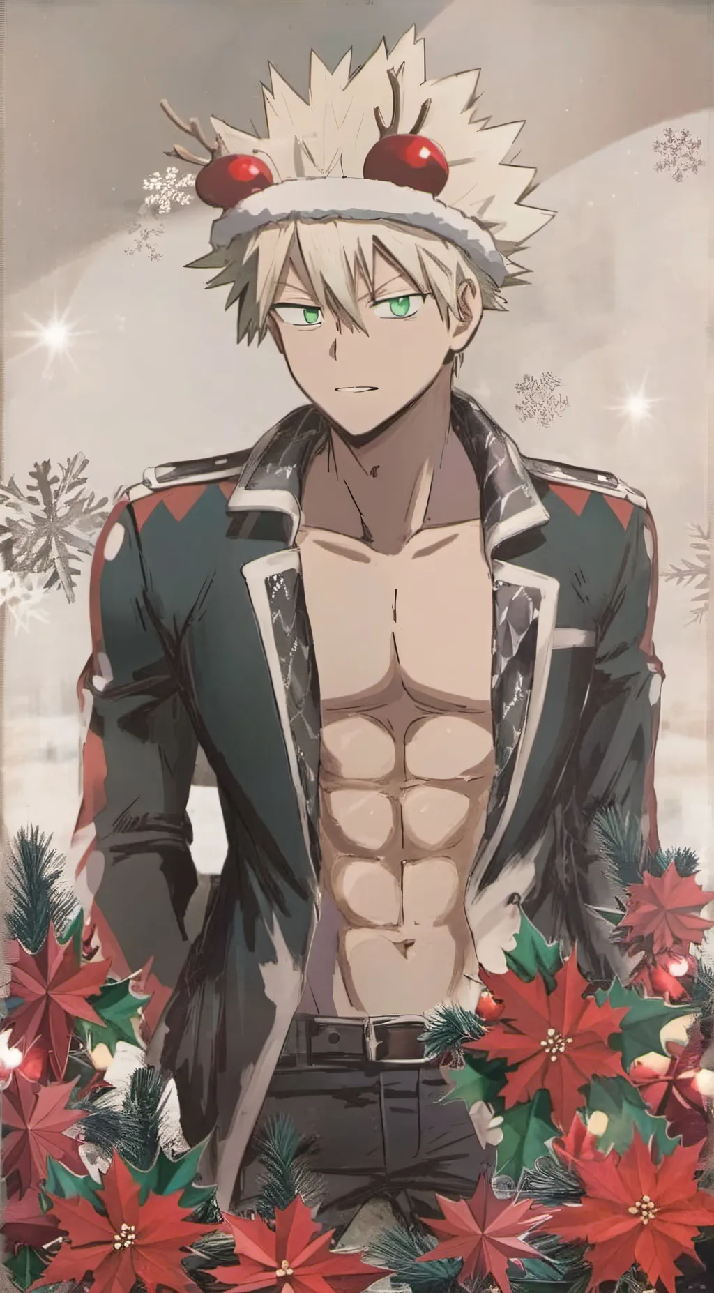 ai character: Bakugo  background