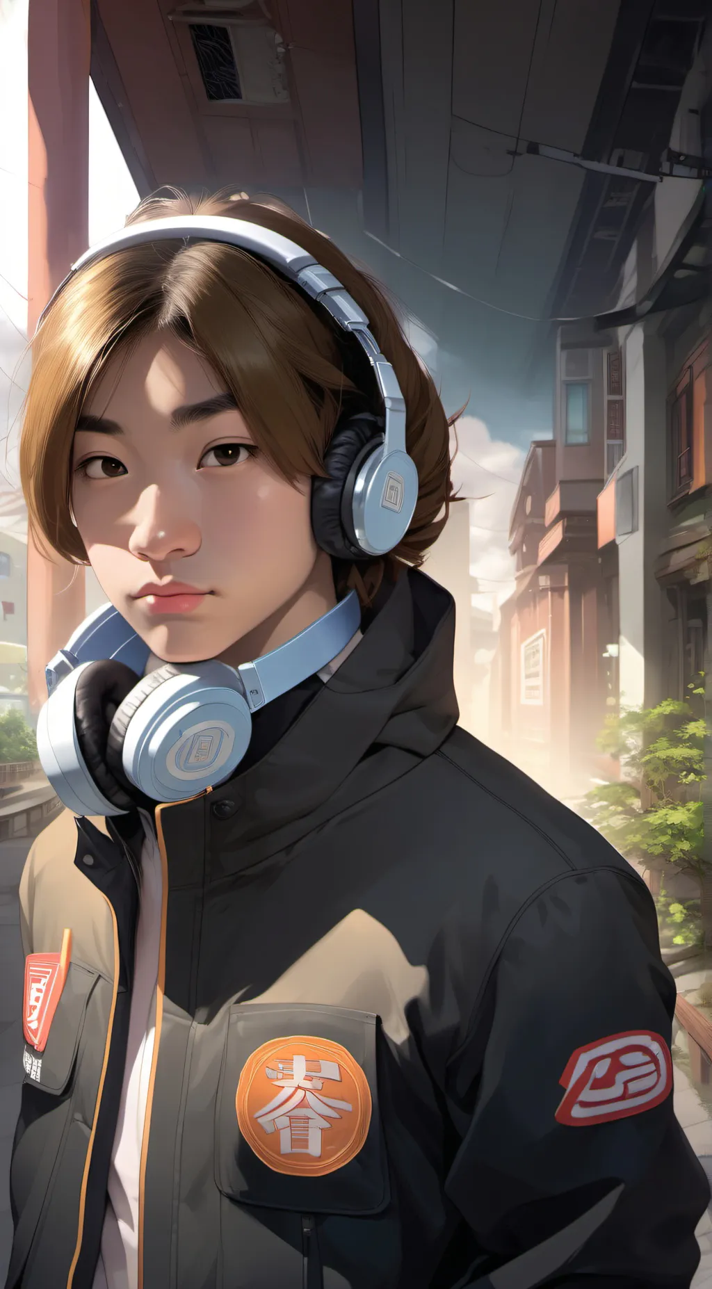 ai character: Ryan (Azngami) background