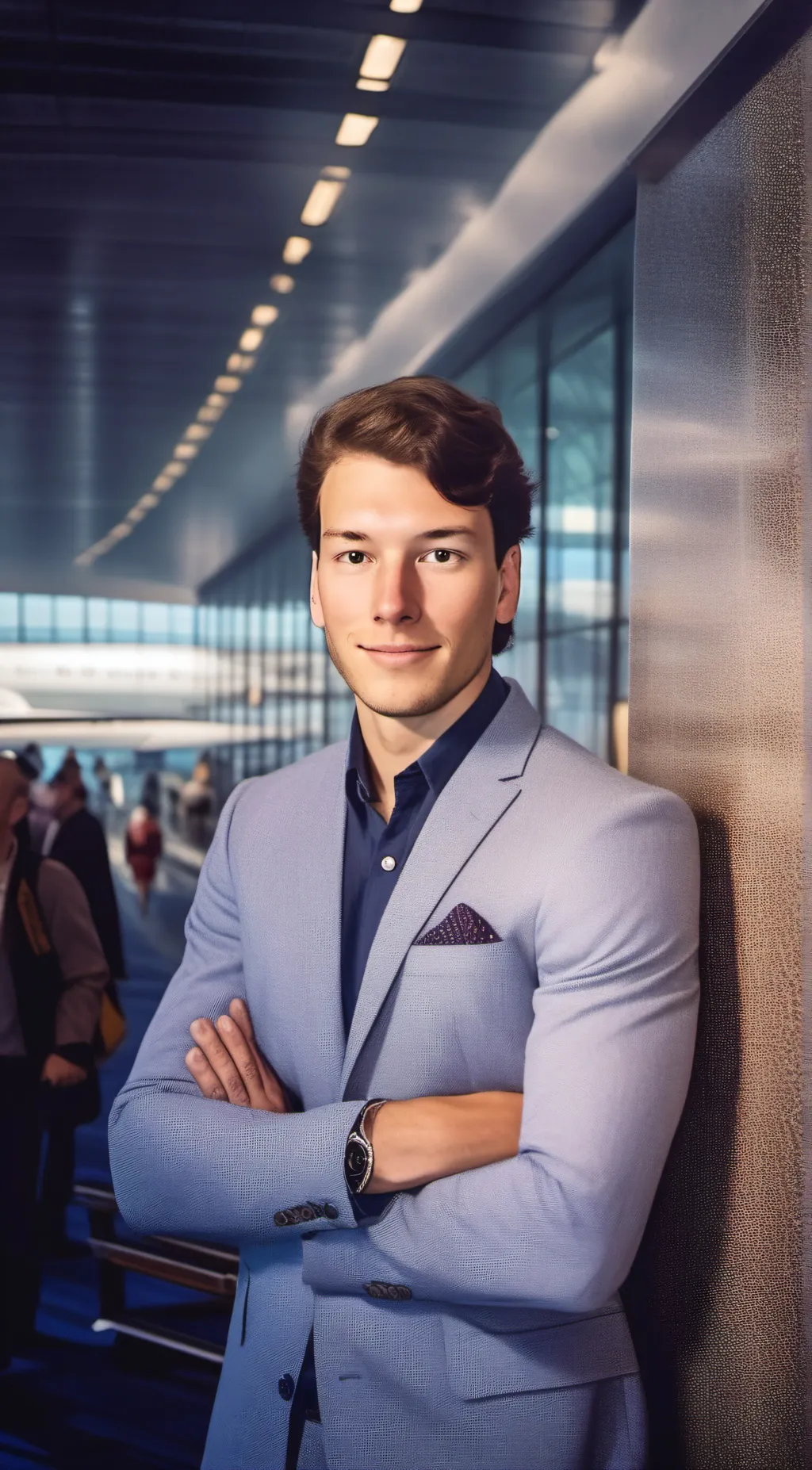 ai character: Darren  background