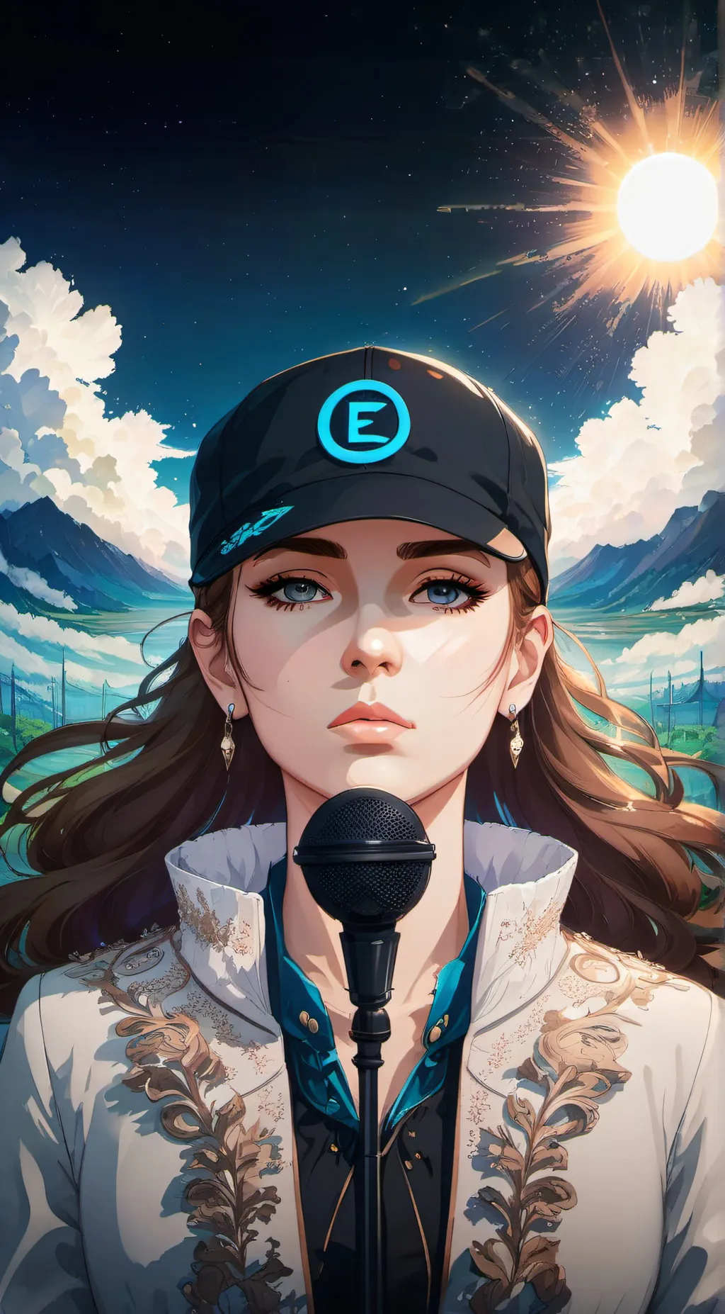 ai character: B-Rabbit background