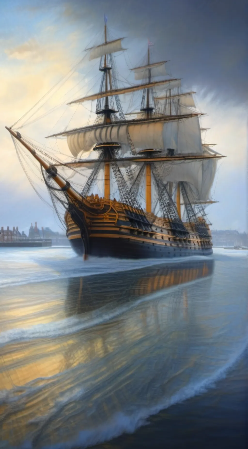 ai character:  H.M.S. Victory background