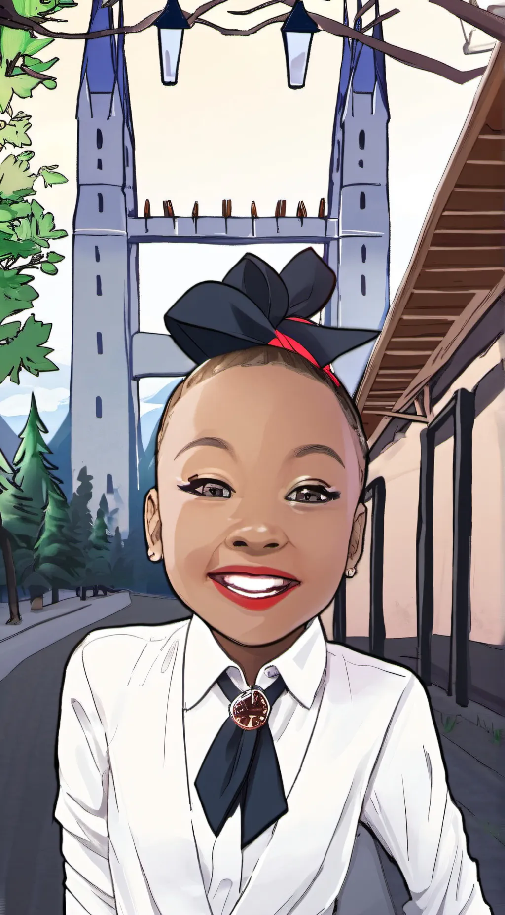 ai character: Rosie background