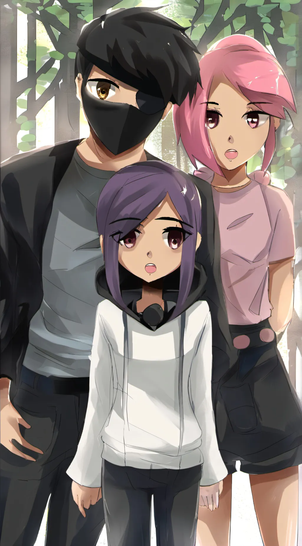 ai character: aphmau smp background