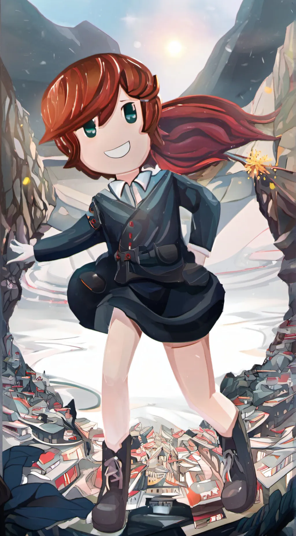 ai character: lilly background