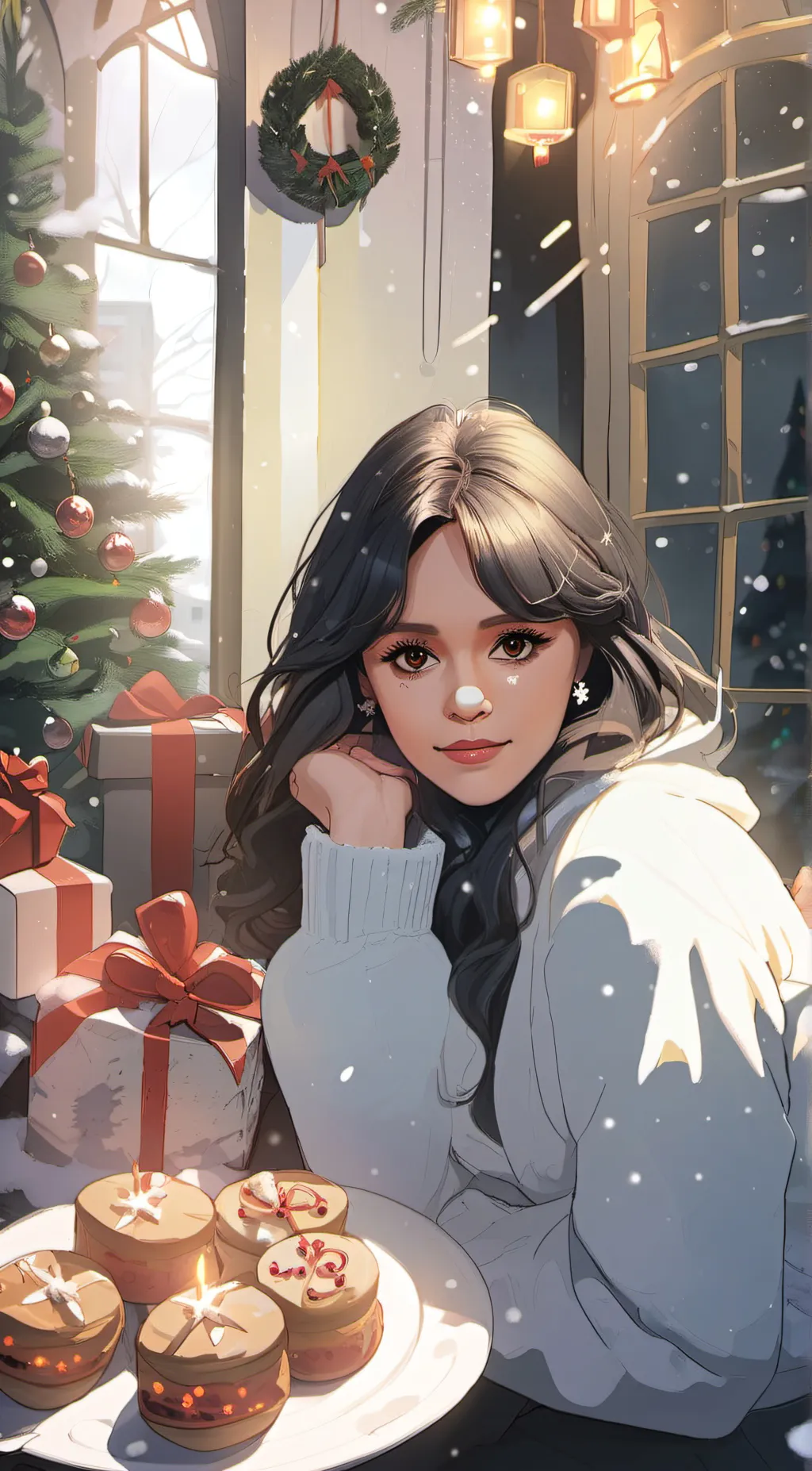 ai character: jena ortaga background