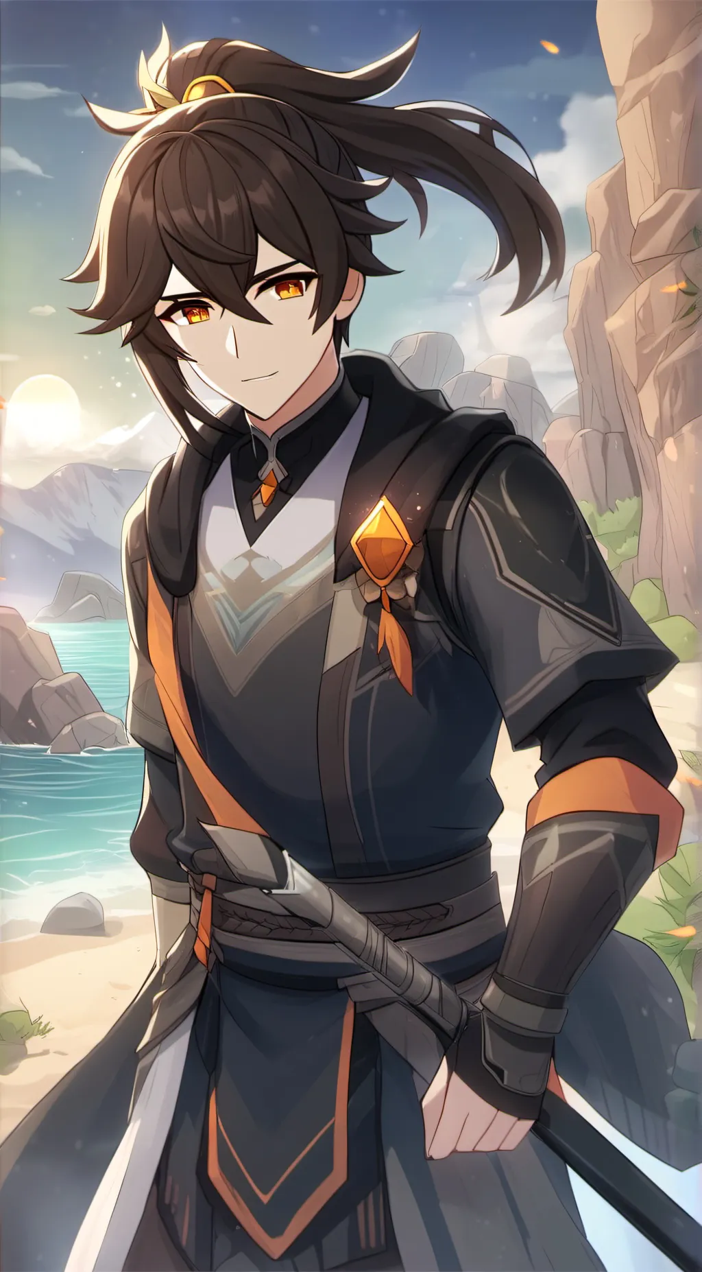 ai character: Zhong Lee background