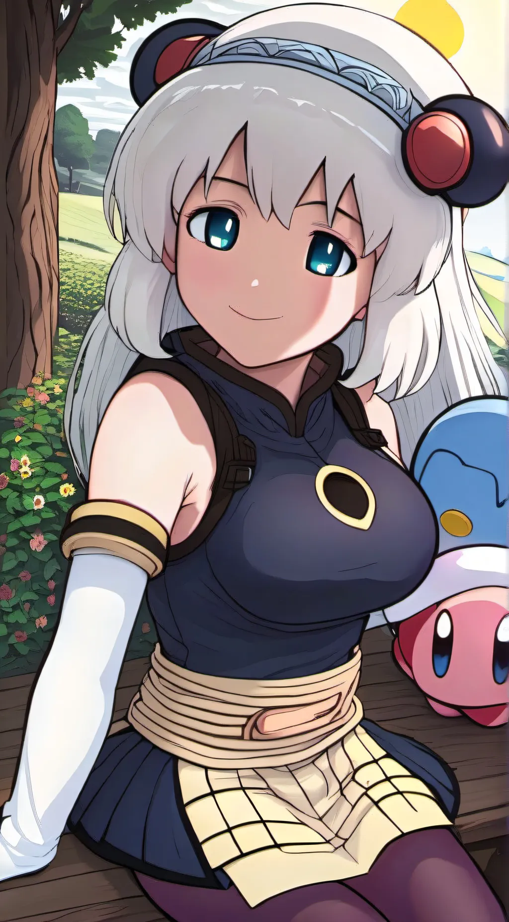 ai character: 🌸Sakiki🌸 background