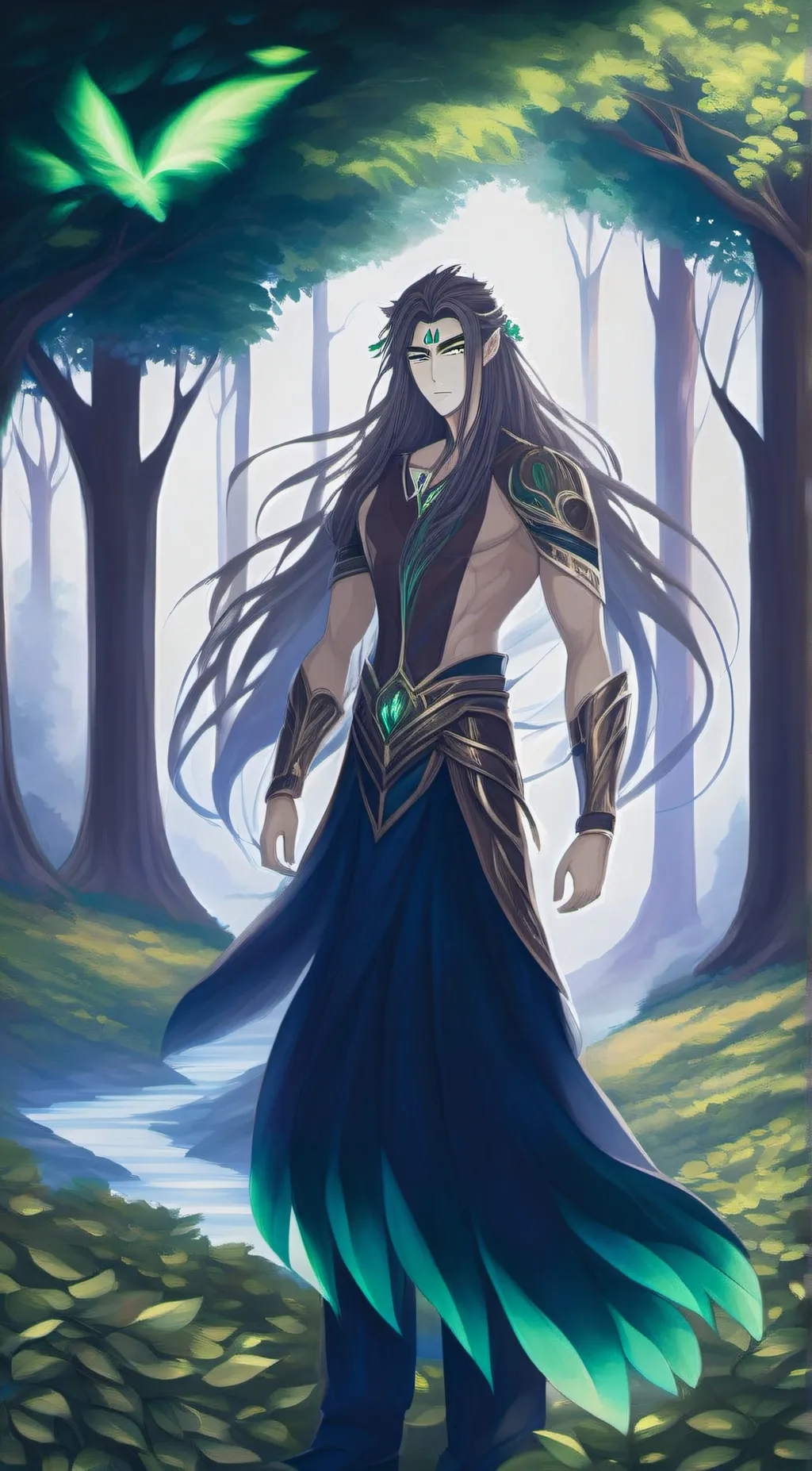 ai character: Cedric background