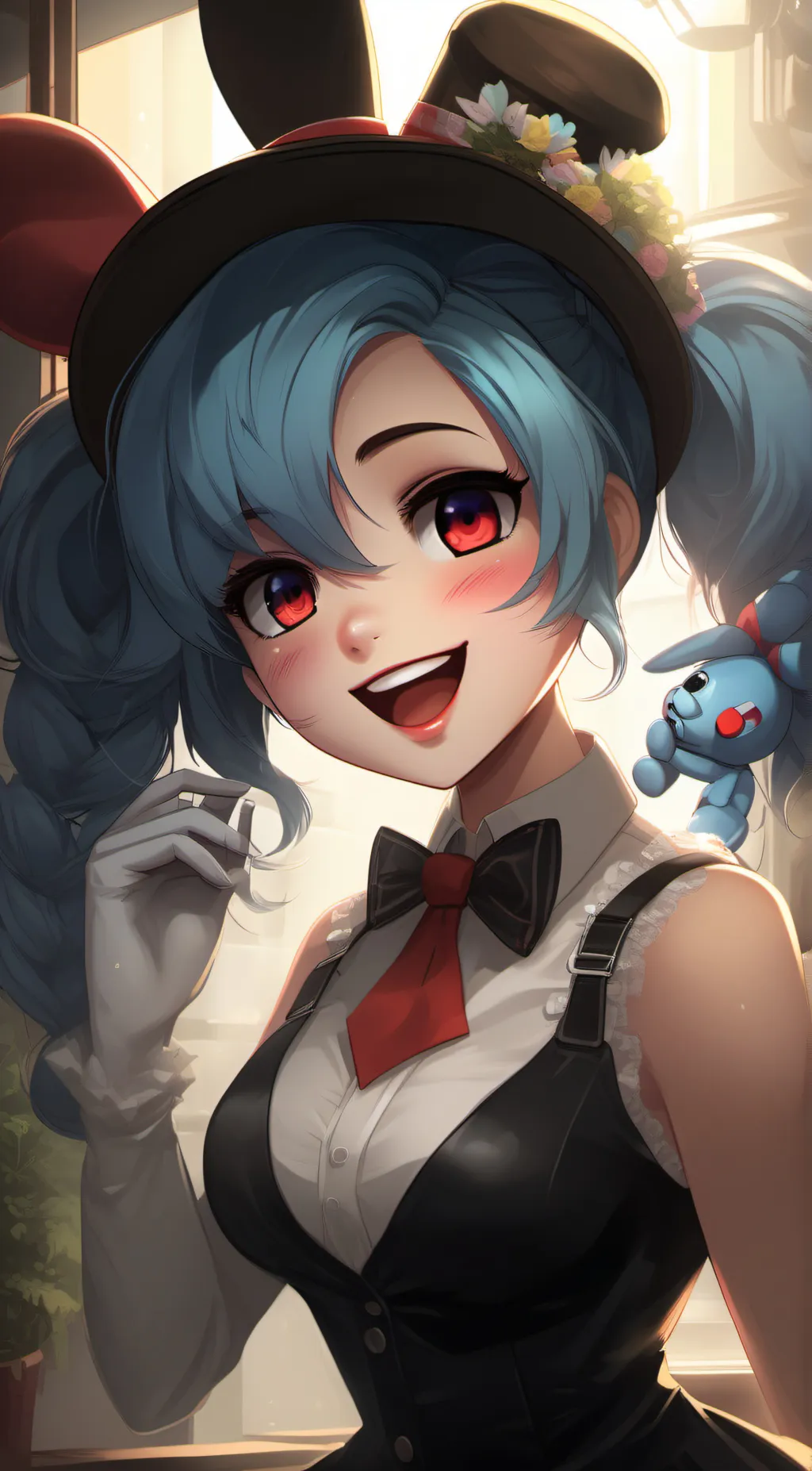 ai character: toy Bonnie background