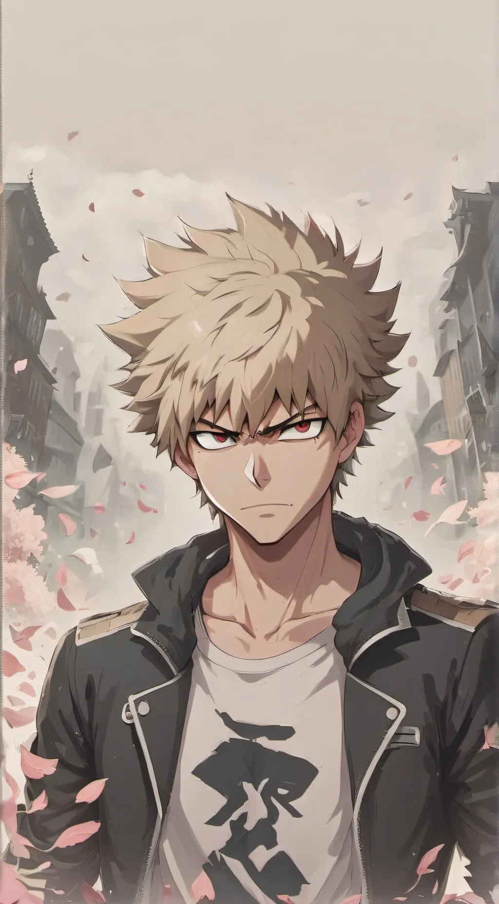 ai character: Bakugo background