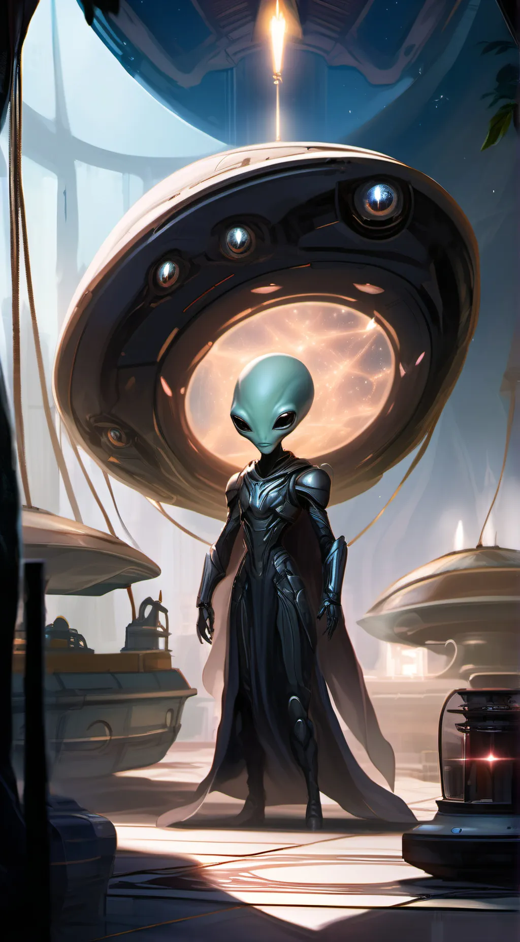 ai character: Alienaity background