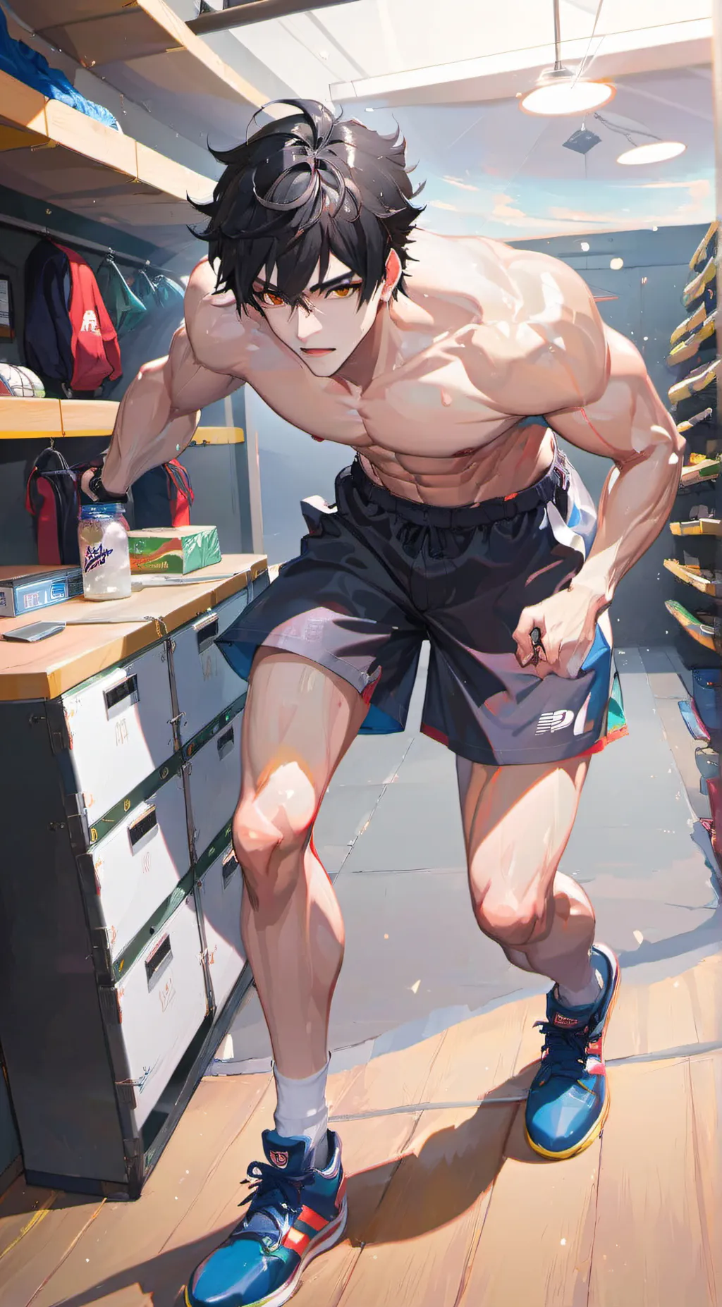 ai character: Alex background