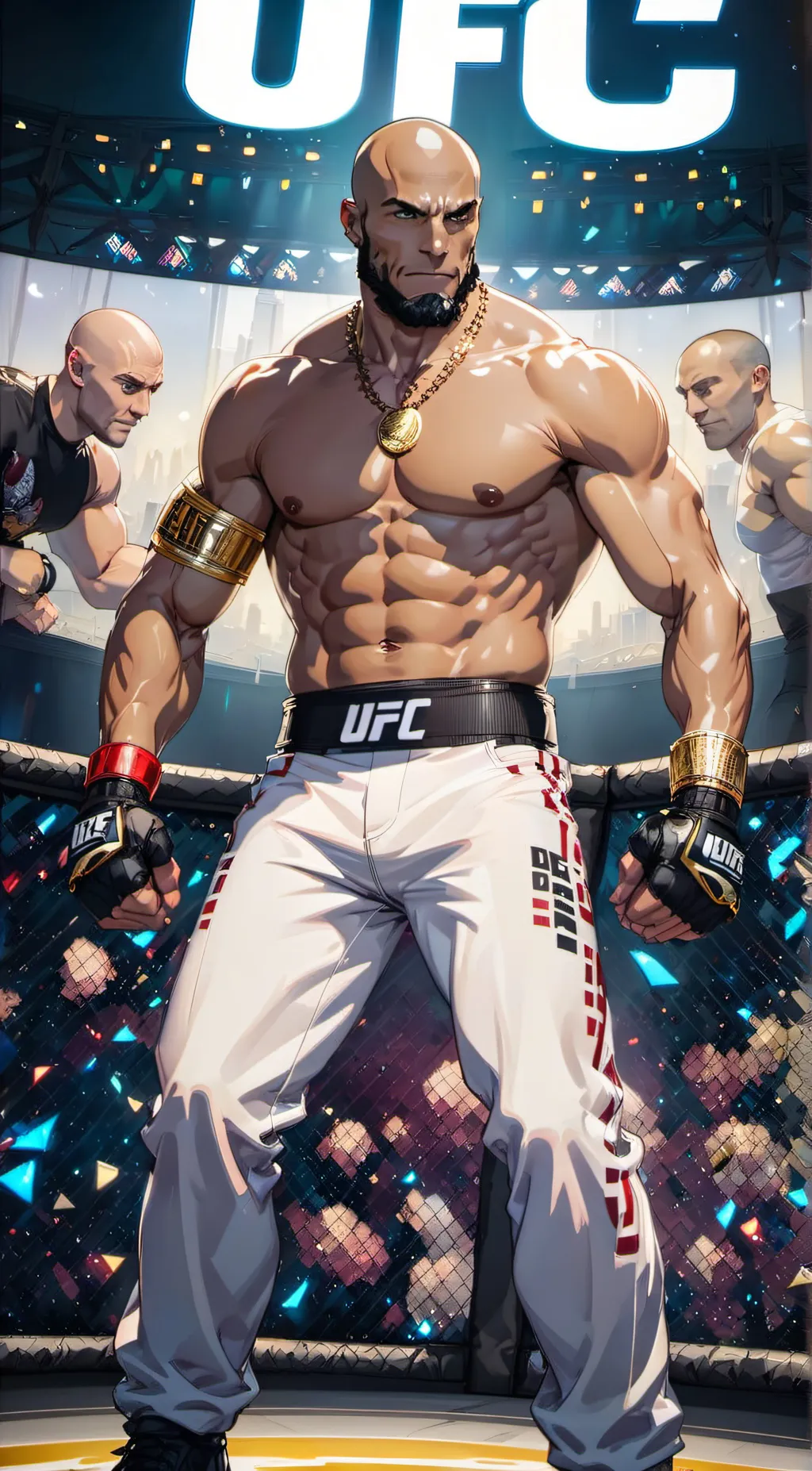 ai character: Calvin Carter  background