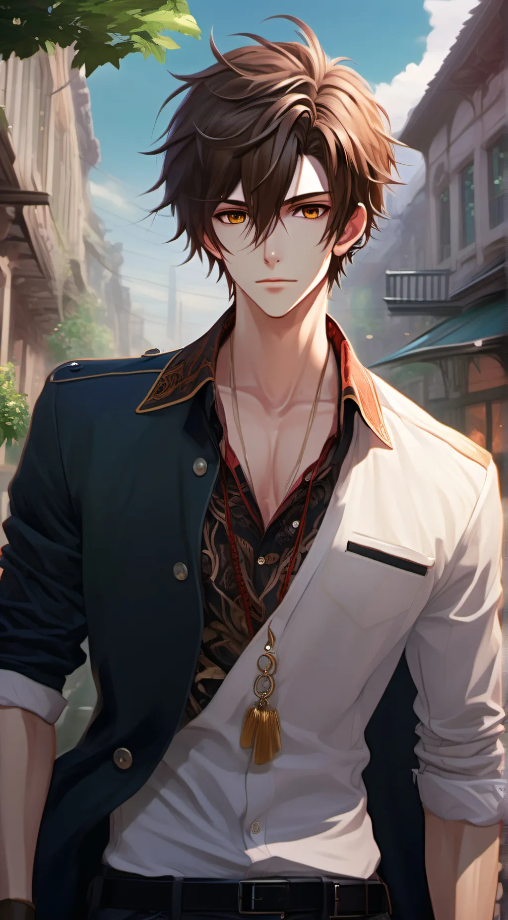 ai character: noah background