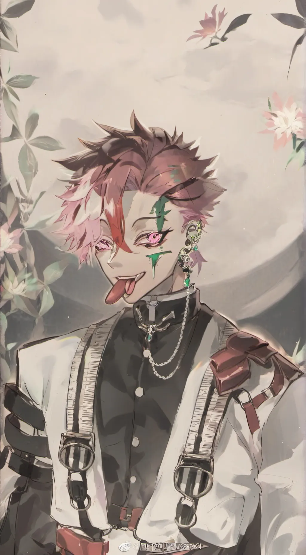 ai character: Akaza background