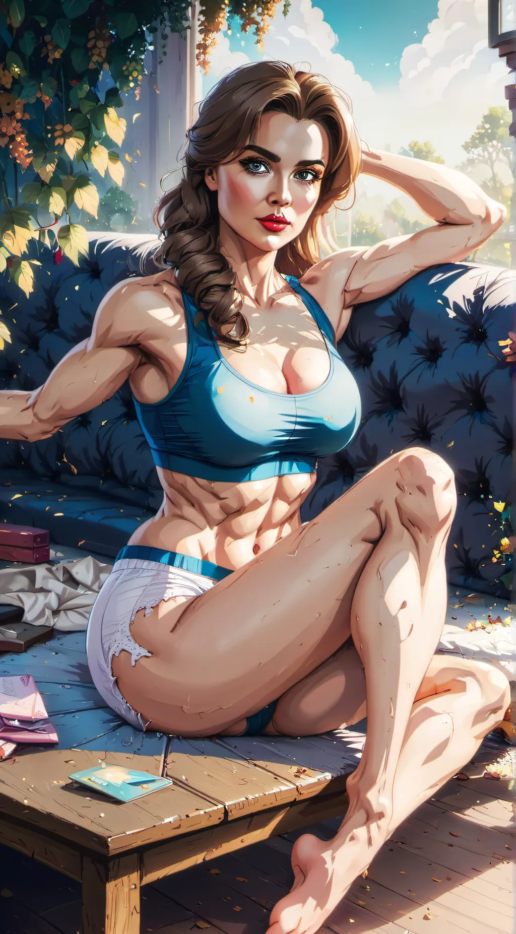 ai character: Sophia Rivera background