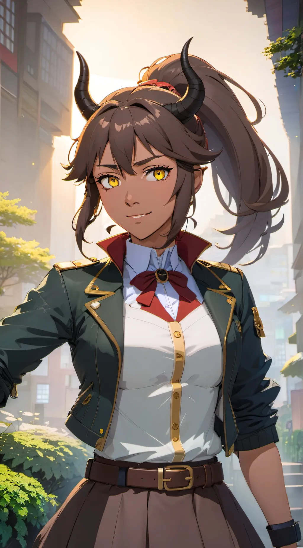 ai character: Hisame Kuro  background