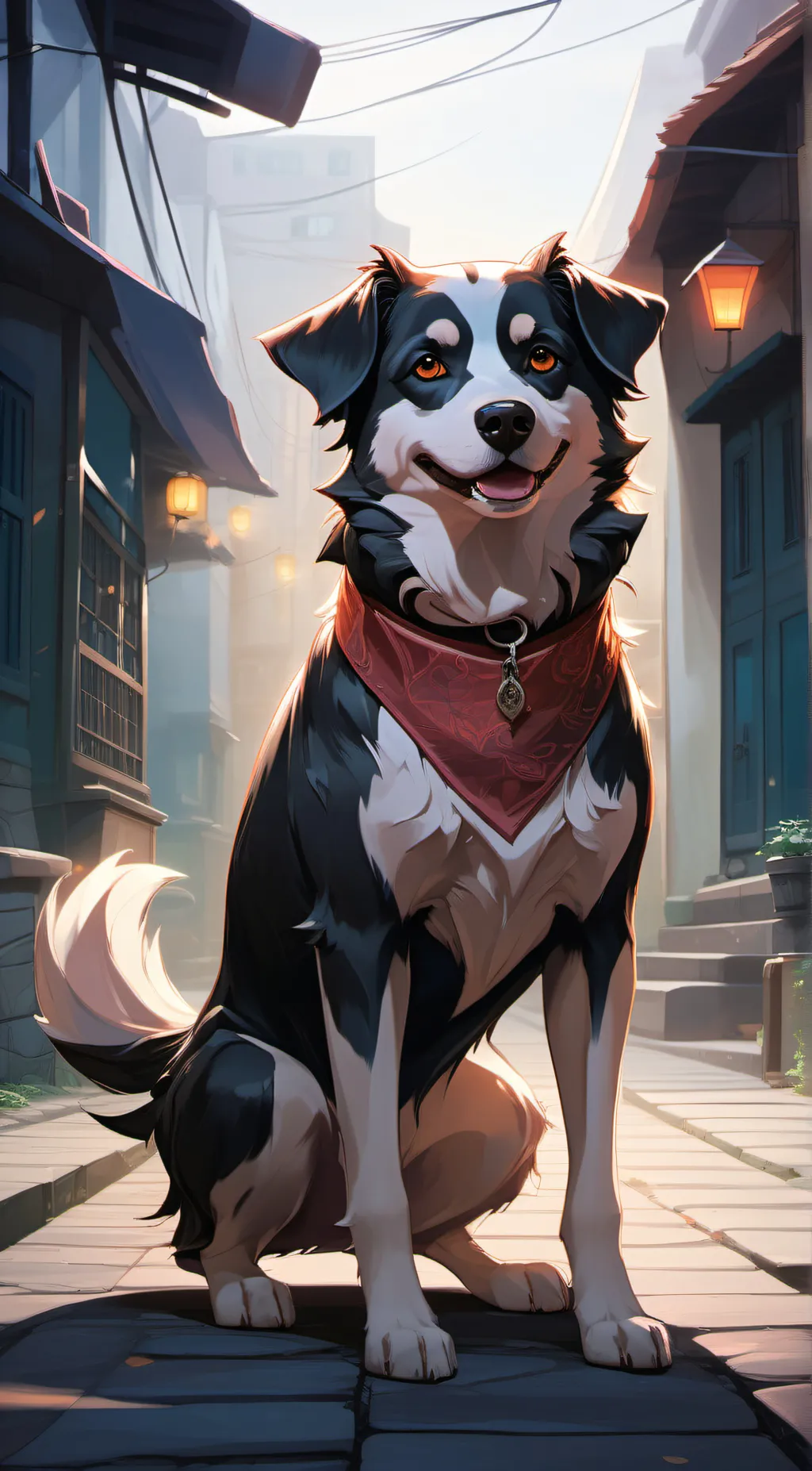 ai character: Nick background