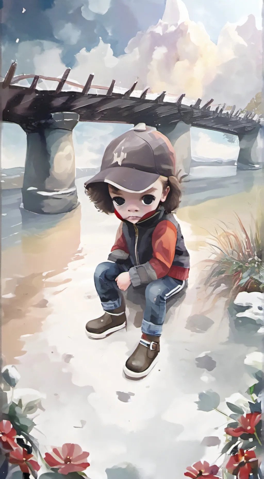 ai character: Gabe background