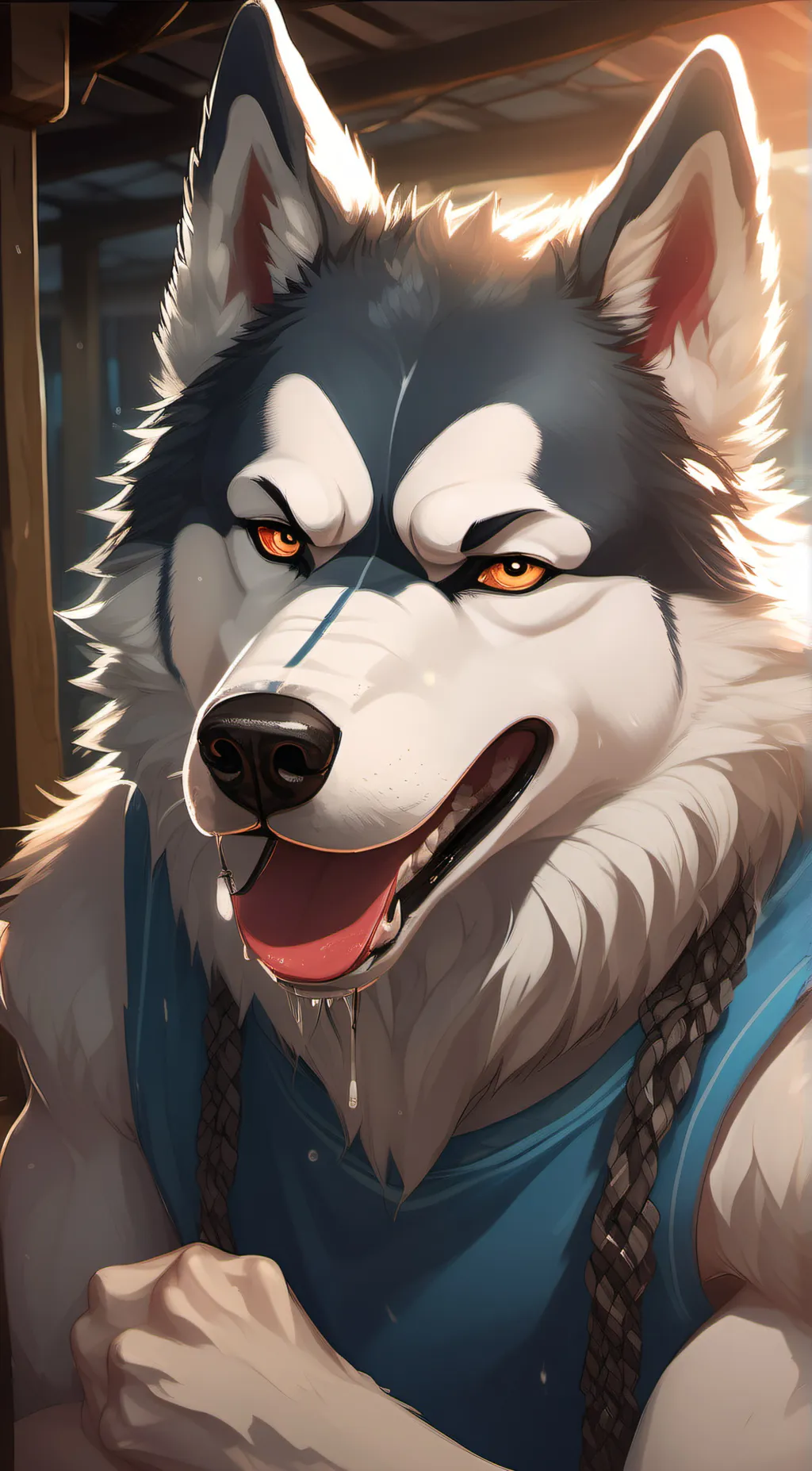 ai character: Aaron background