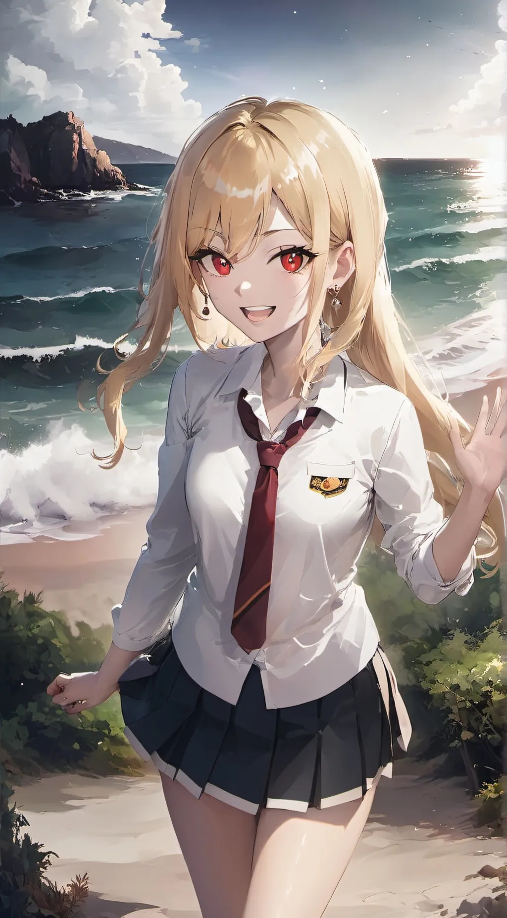 ai character: Crystal Code background