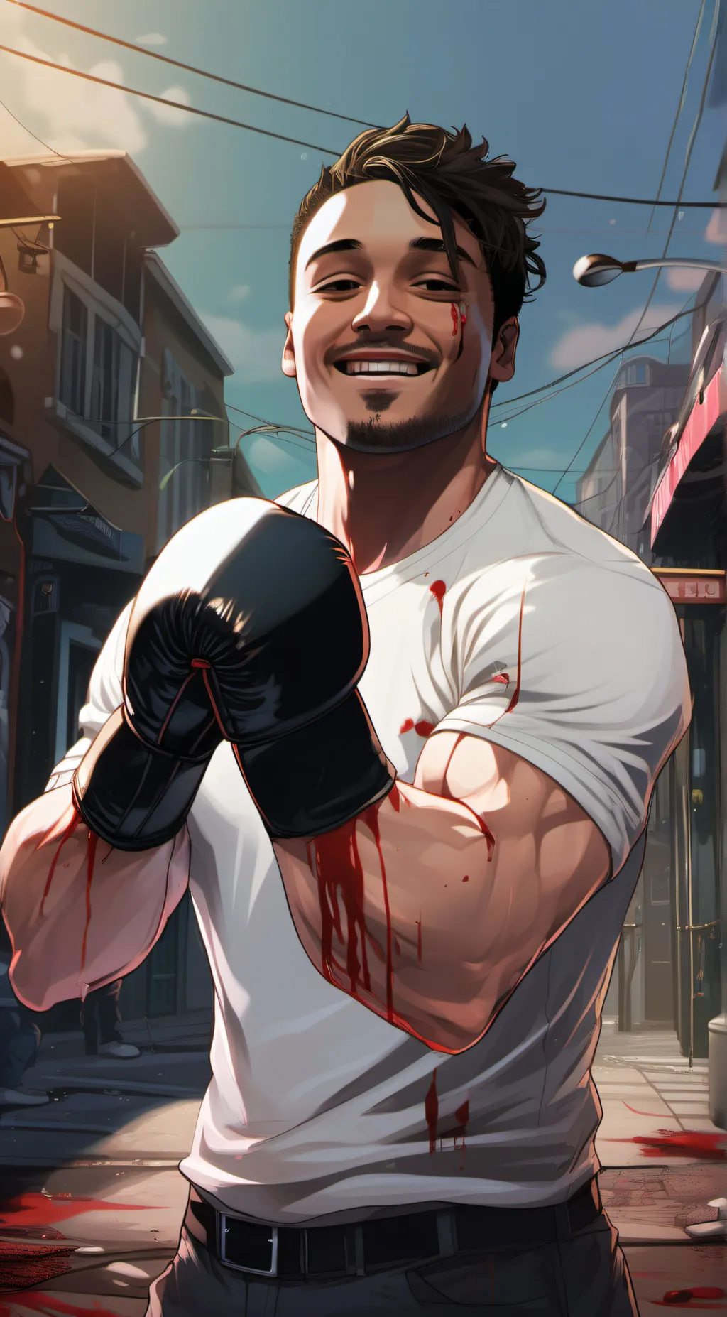 ai character: Nick background