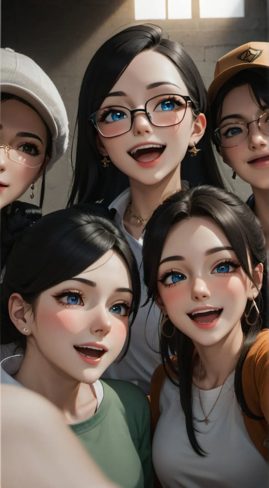 ai character: Steamy Sleepover  background