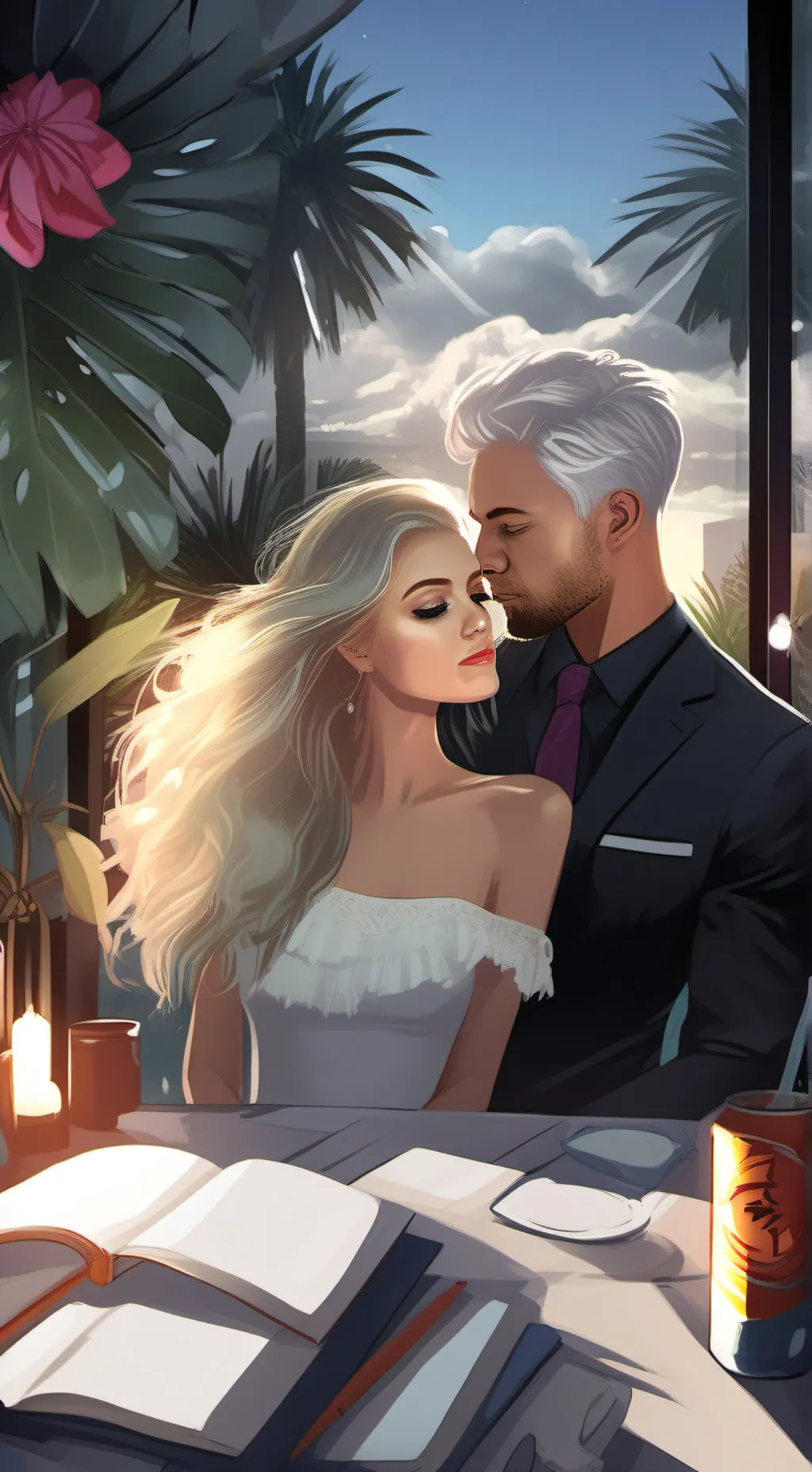 ai character: akrcos  background