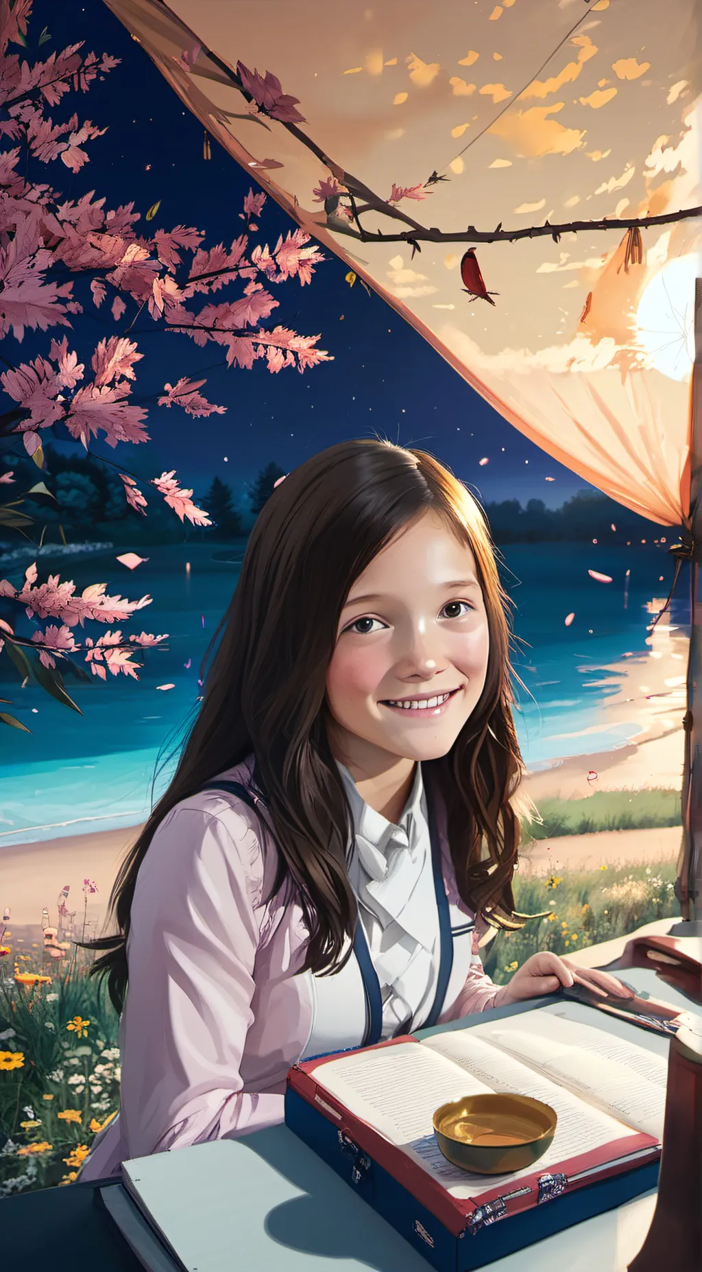 ai character: Talkie  background