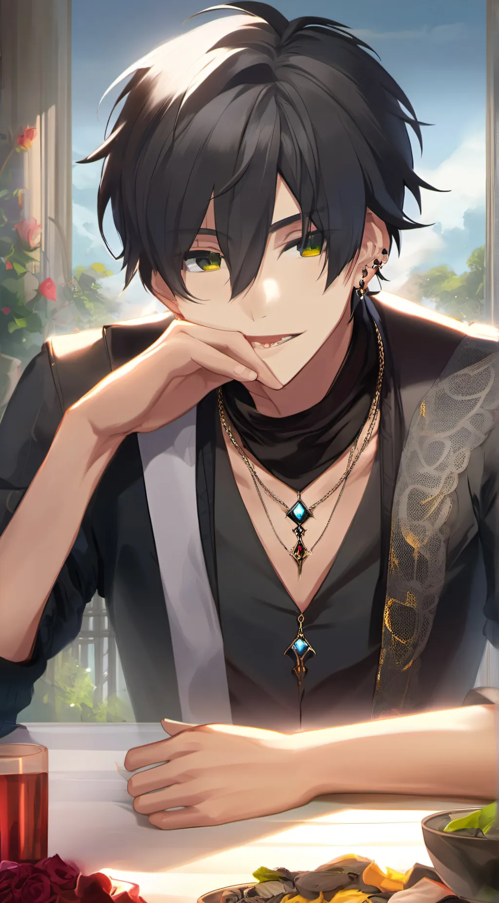 ai character: Zane background