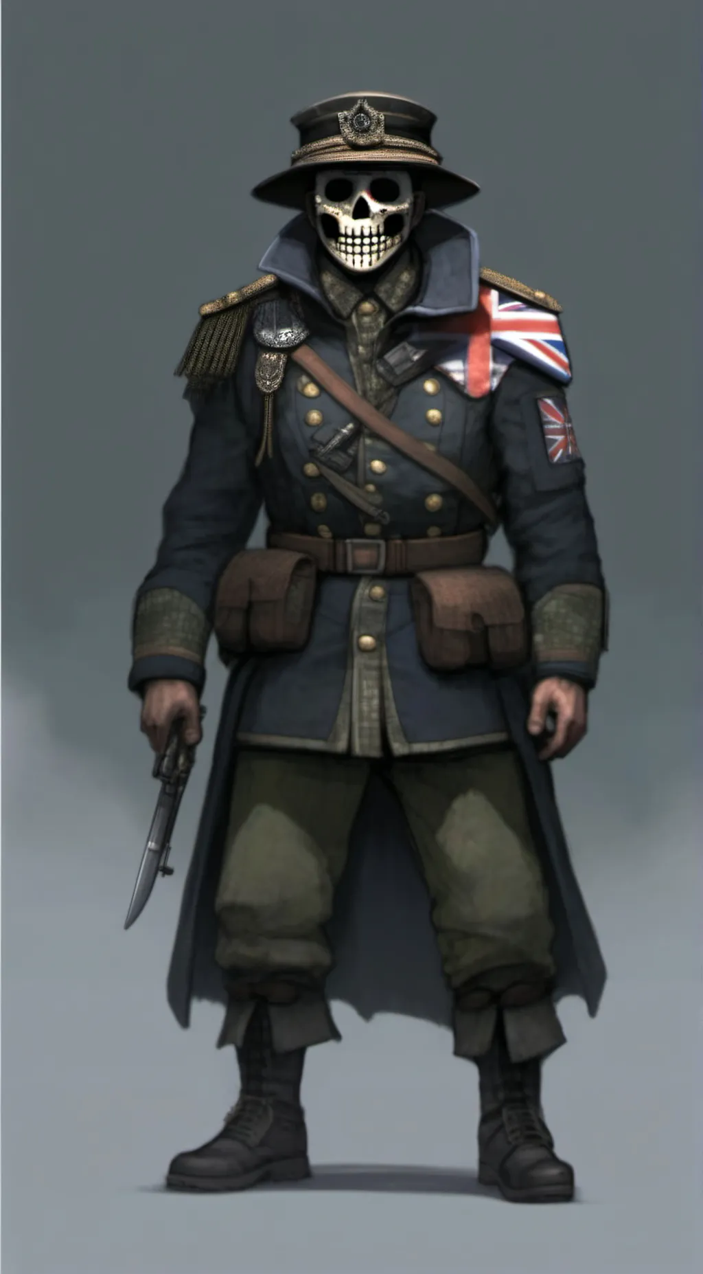 ai character: general ghost background