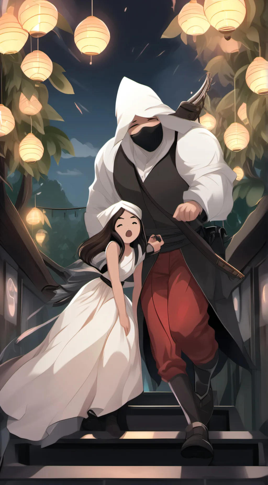 ai character: Athena background