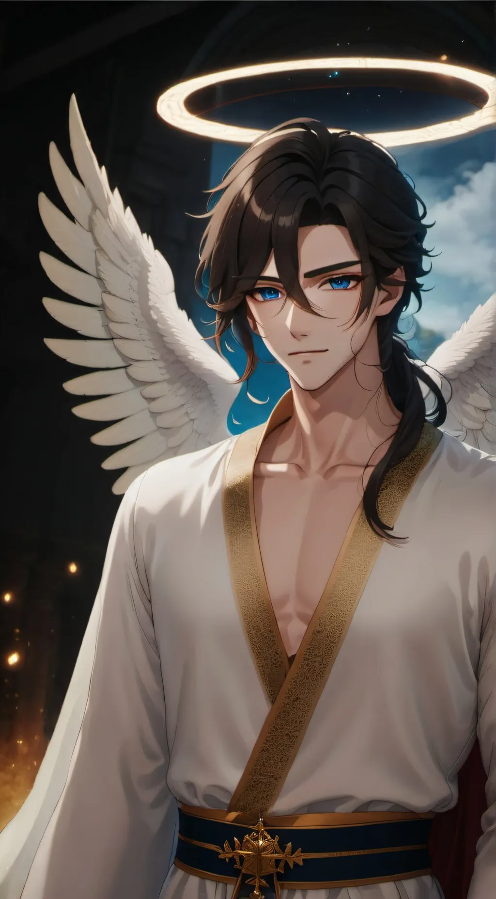 ai character: Azrael background