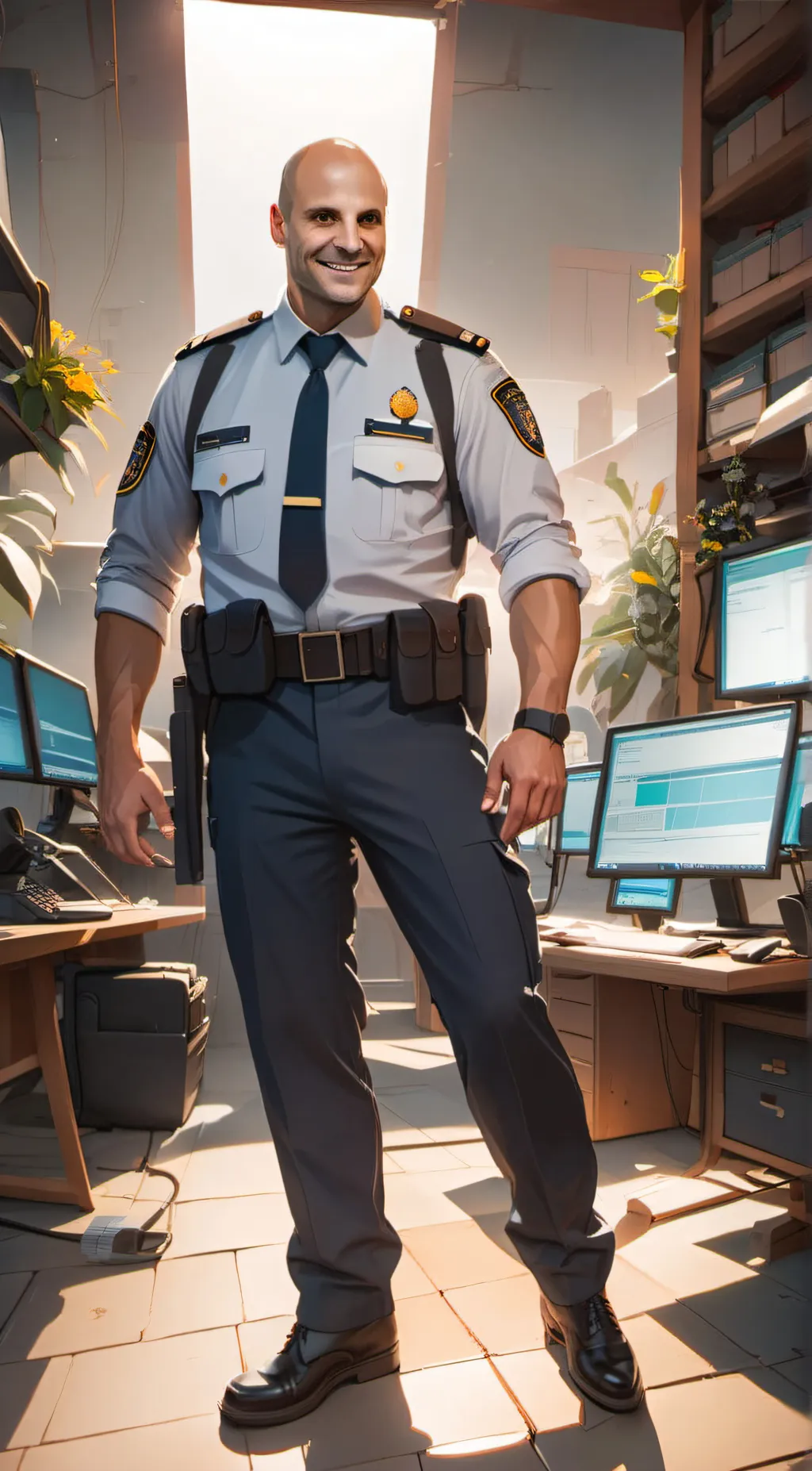 ai character: Nathan Afton background