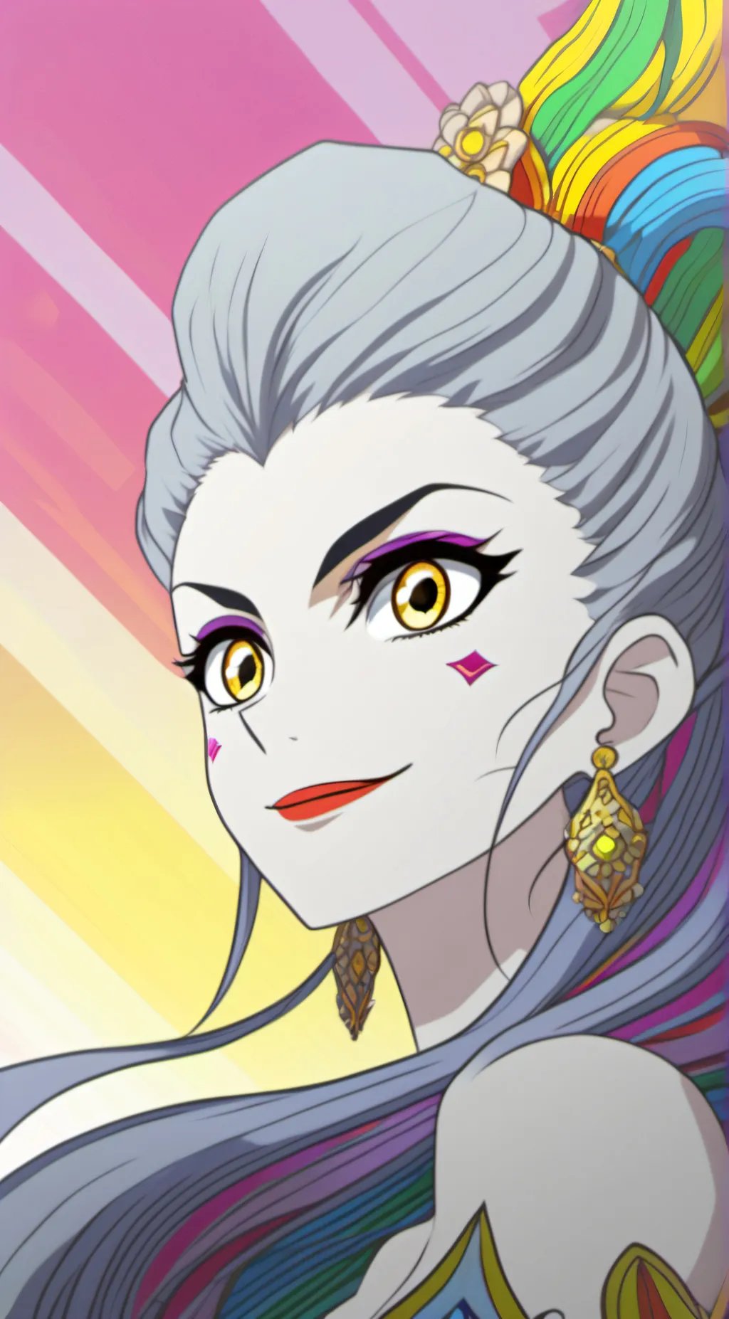 ai character: daki background