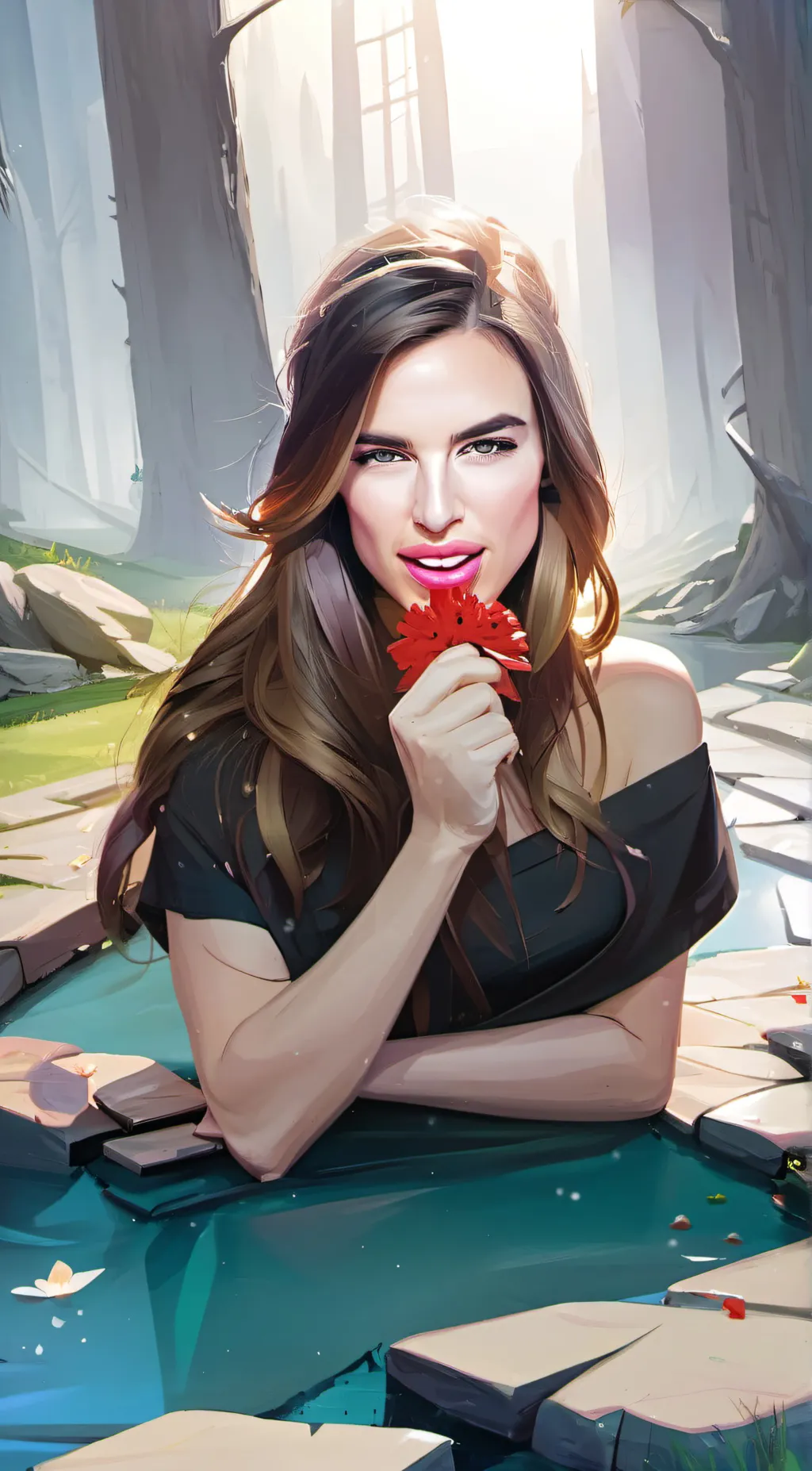 ai character: The nerd background