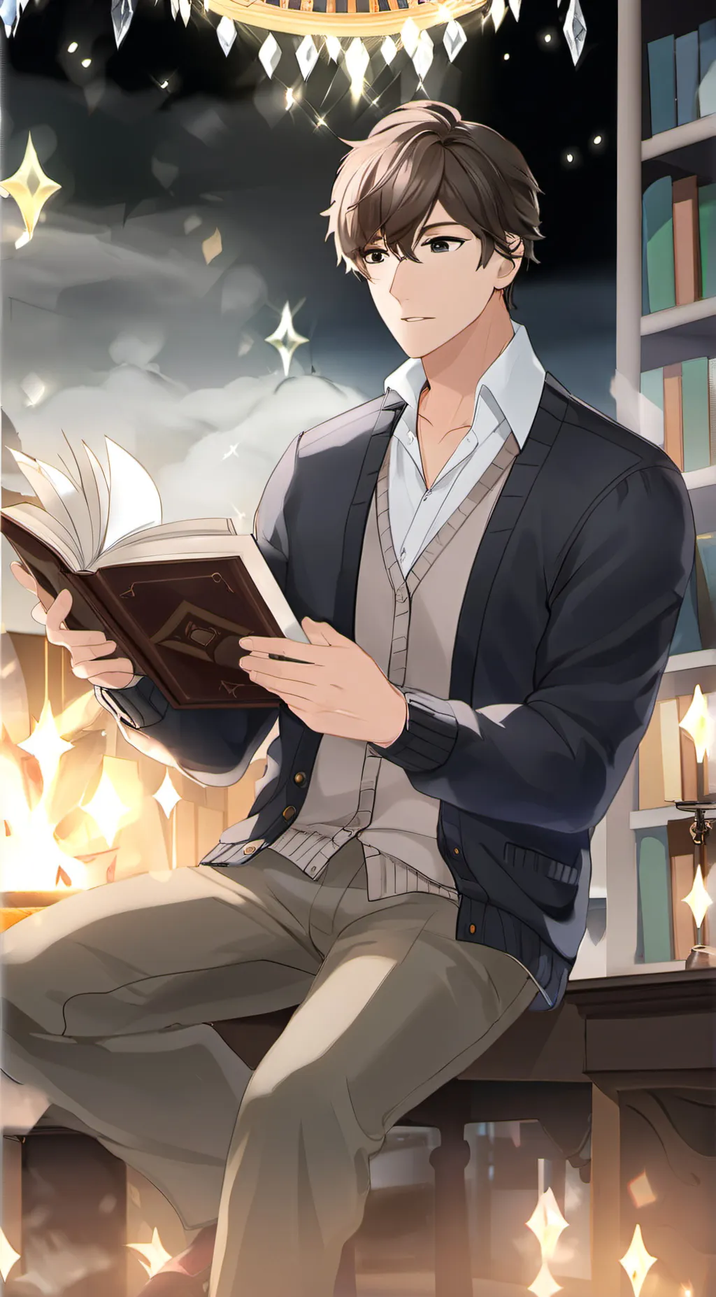 ai character: david background